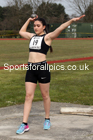 Shot putt, 2021 NECAA Open Graded Meeting, Morpeth. Photo: David T. Hewitson/Sports for All Pics